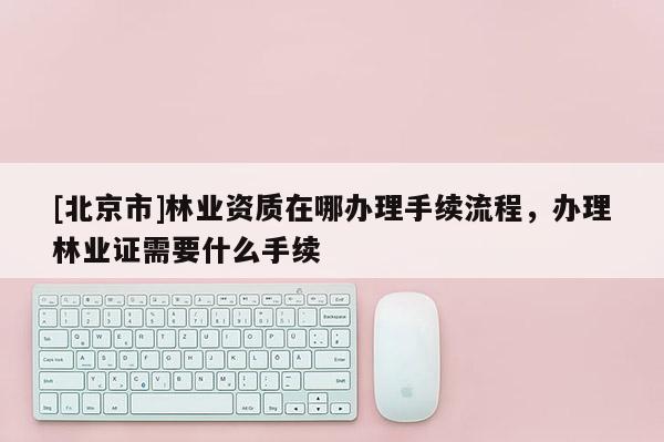 [北京市]林業(yè)資質(zhì)在哪辦理手續(xù)流程，辦理林業(yè)證需要什么手續(xù)