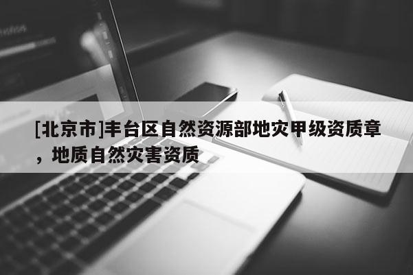 [北京市]豐臺區(qū)自然資源部地災(zāi)甲級資質(zhì)章，地質(zhì)自然災(zāi)害資質(zhì)