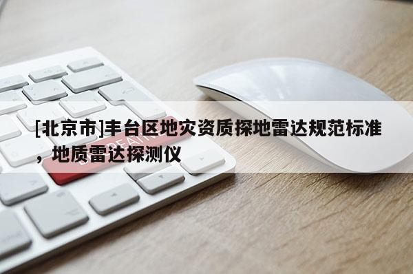 [北京市]豐臺區(qū)地災(zāi)資質(zhì)探地雷達規(guī)范標準，地質(zhì)雷達探測儀